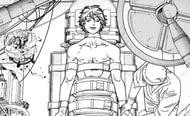 Denji as seen in the Chainsaw Man manga (Image via Shueisha)